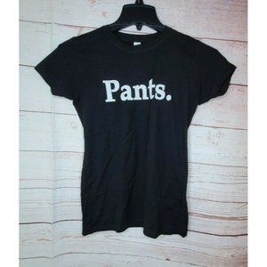 Women's T-Shirt, Tultex, Pants Logo, Preshrunk, Ring Spun, 100% Cotton, Medium